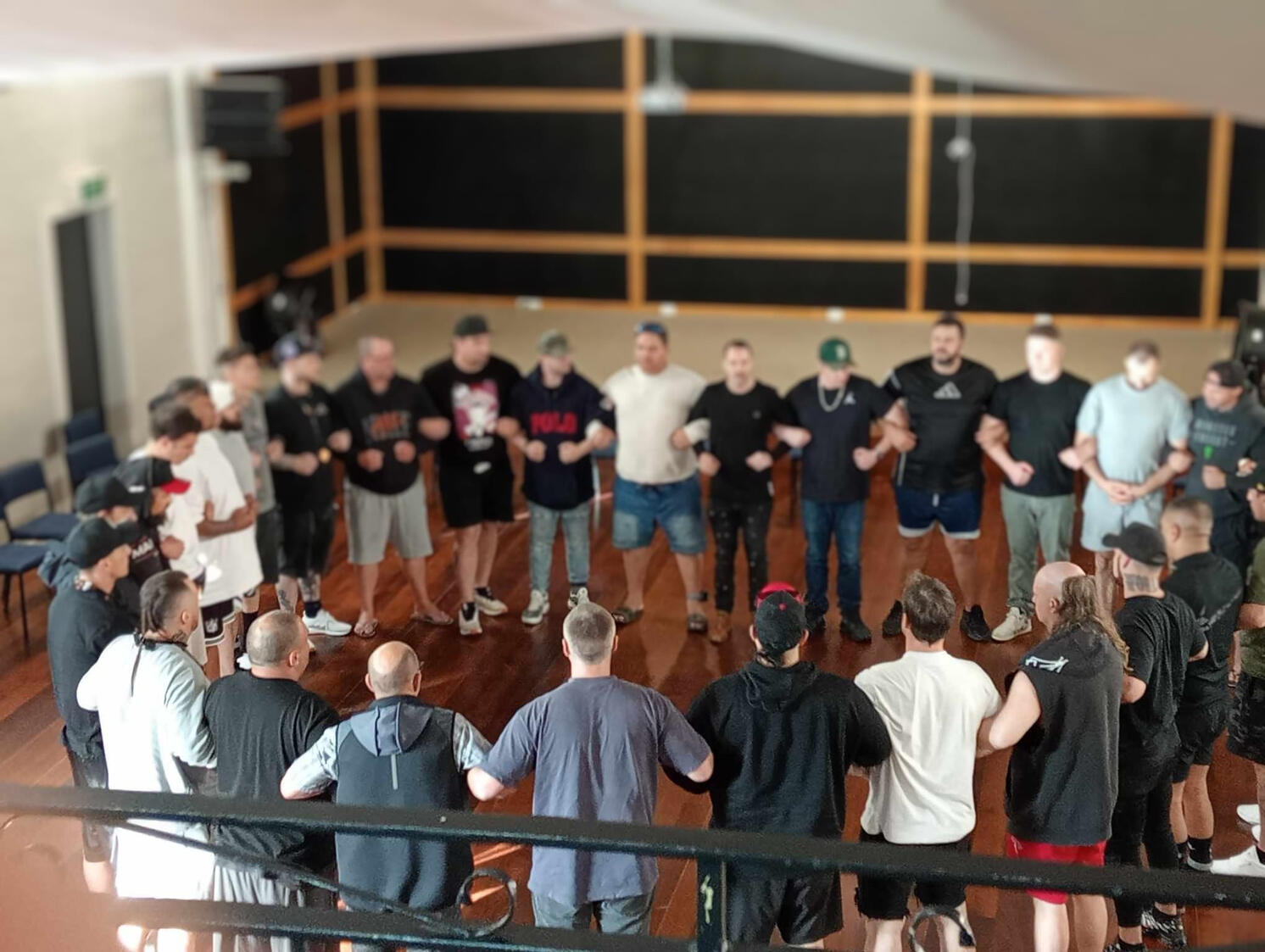 Group facilitation event.