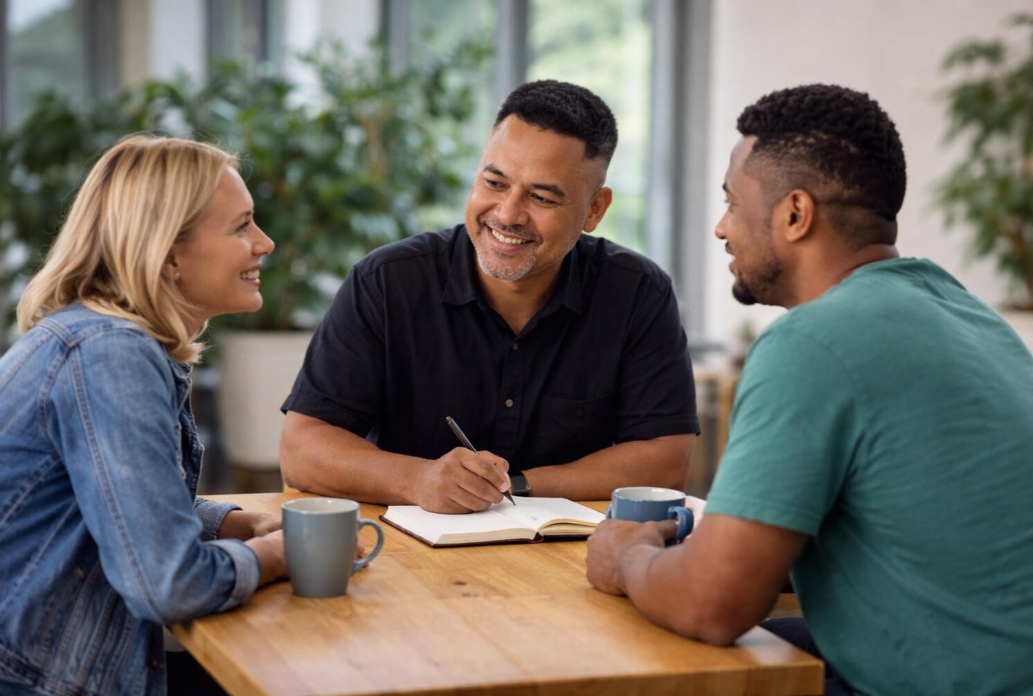 Some of the team that was part of the first social bond program